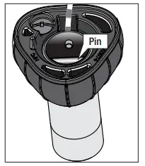 Hunter 51743 Beck Ceiling Fan - downrod 1