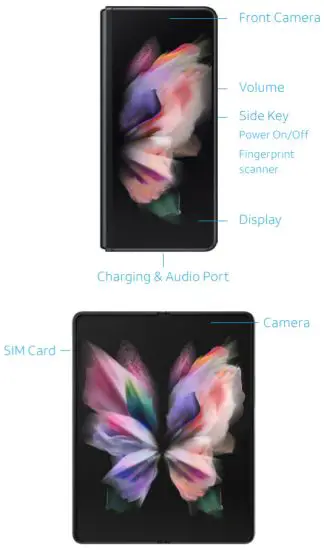 SAMSUNG Galaxy Z Fold3 5G Smart Phone - phone