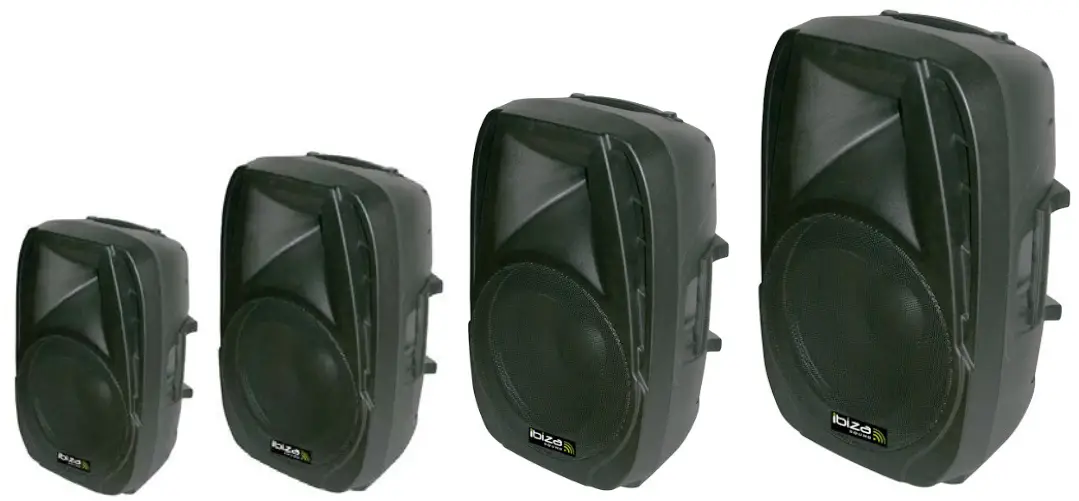 ibiza BT8A Active Speaker Box with USB SD and Bluetooth