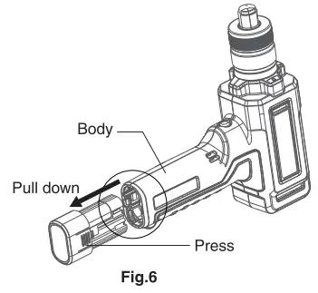 NAVAC NTE11L BreakFree Power Tube Expander - fig6