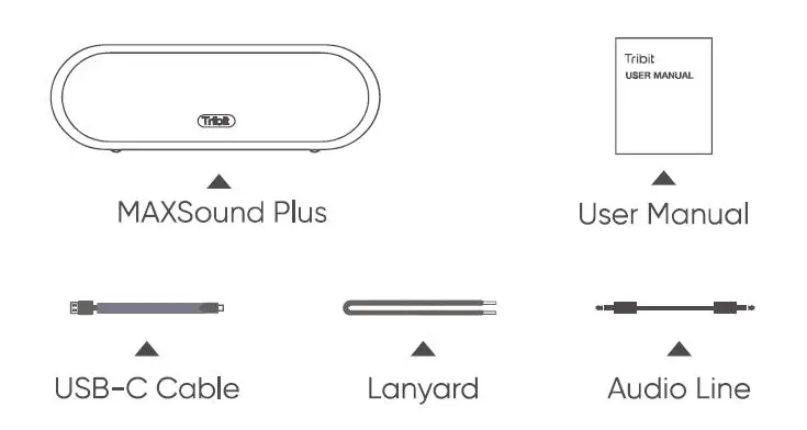 Tribit BTS25S Portable Wireless Speaker fig 1