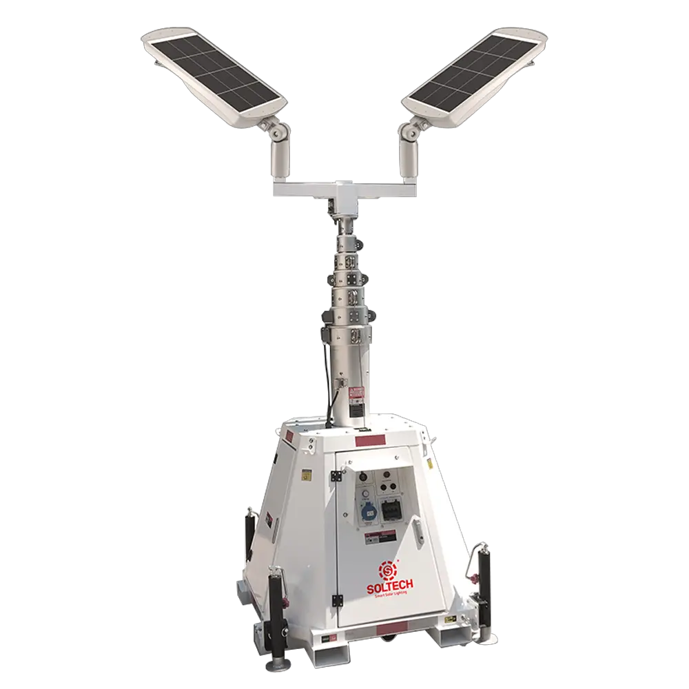 SOLTECH Twinko Mobile Solar Light Tower - cover