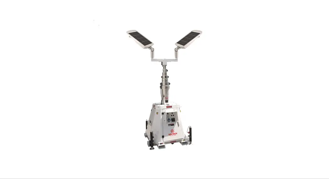 Soltech Twinko Mobile Solar Light Tower Instruction Manual