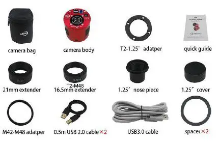 ZWO ASI294 Pro Cooled Colour CMOS Camera fig2