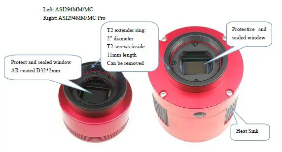 ZWO ASI294 Pro Cooled Colour CMOS Camera fig8