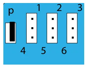 SALUS PL06 Pump logic Module for KL06 Wiring Ventre - Jumpers