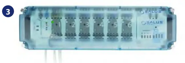 SALUS PL06 Pump logic Module for KL06 Wiring Ventre - PUMP CONTROL 3