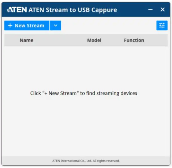 ATEN Stream to USB Capture RTMP to UVC Streaming Software - ATEN Stream