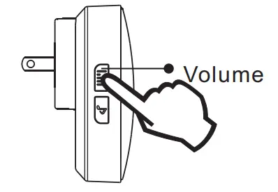 Press Volume button