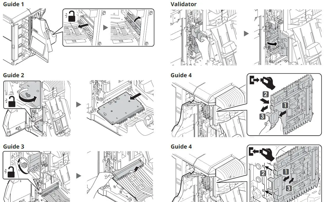 How to open the Guides and Vaiidator 1