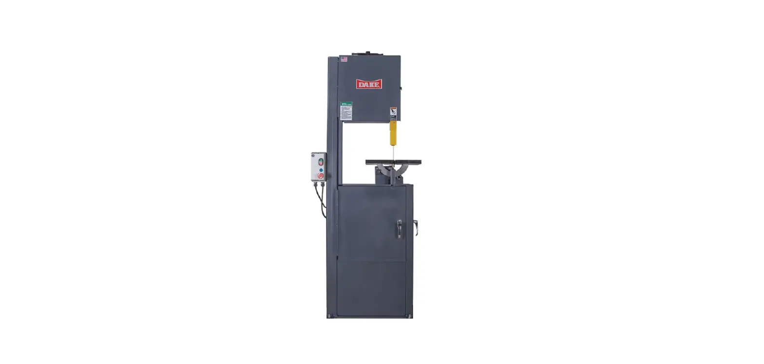 Dake 10-14 Metal Cutting Vertical Bandsaw Instruction Manual Dake 10-14 Metal Cutting Vertical Bandsaw Instruction Manual