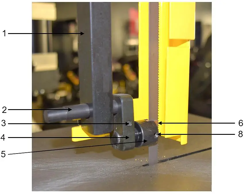 DAKE 10-14 Metal Cutting Vertical Bandsaw-fig13