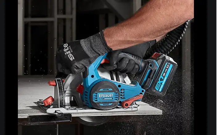 Erbauer Cordless Circular Saw Instruction Manual