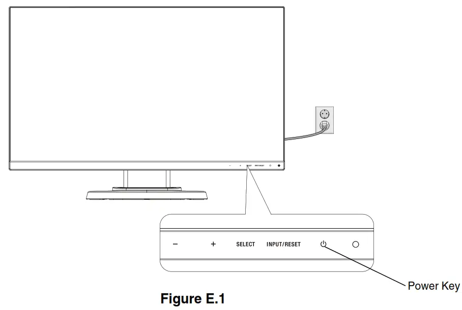 NEC MultiSync E221N Desktop Monitor - monitor screen1