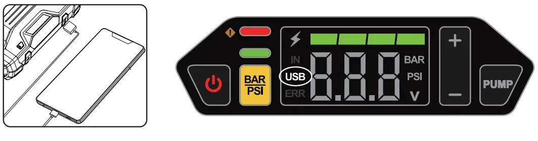 LOKITHOR JA301 Jump Starter Power Bank Air Compressor-fig10