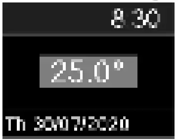 Specific temperature
