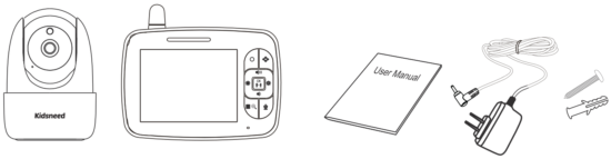 Kidsneed SM935C Digital Wireless Video Baby Monitor - FIG 2
