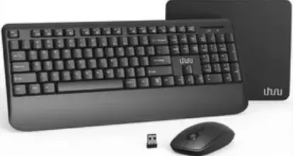 Uhuru-UEKM-20 2.4GHz-Wireless-Ergonomic-Keyboard-and-Mouse-Combo-product