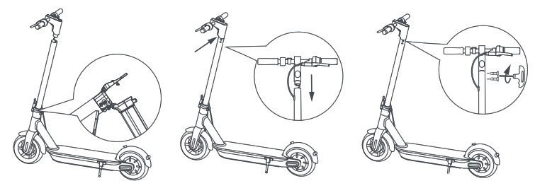 aprilia eSR2 electric scooter - Assembly and configuration