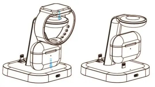 Shen Zhen Gtl Technology G630 3-In-1 Charging Station - BT