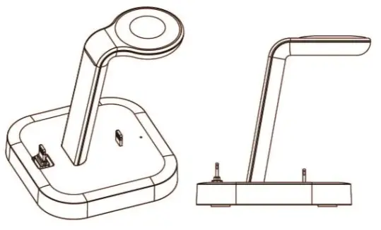 Shen Zhen Gtl Technology G630 3-In-1 Charging Station - OPTION