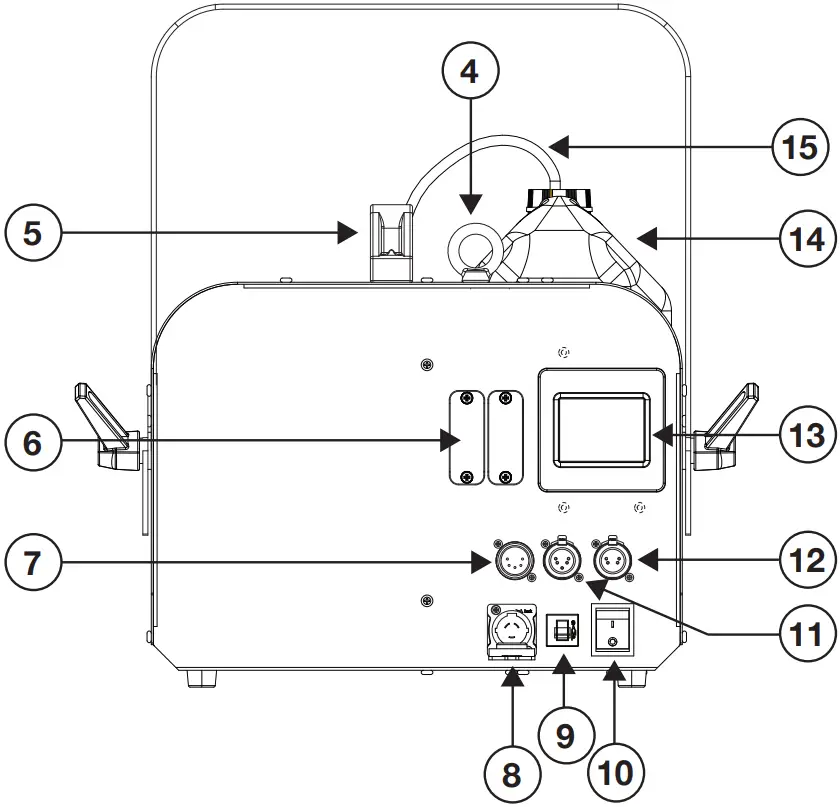 MAGMATIC PSC001 Crisp 1250W High-Powered Snow Machine OVERVIEW 2
