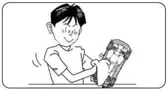 JAMARA 404540 Blue Ford Shelby - Safety Notes10