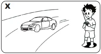 JAMARA 404540 Blue Ford Shelby - Safety Notes8