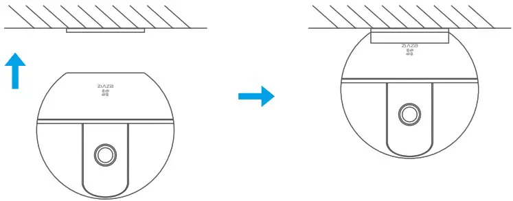 EZVIZ C6TC 360 FHD Wi Fi Security Camera - Wall Mounting 3