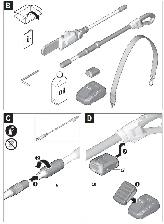 BOSCH-06008B3170-UniversalChainPole-18-Cordless-Telescopic-Pruner-fig10