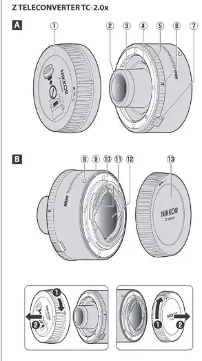 Nikon Z TELECONVERTER TC 1 4x Lense - fig