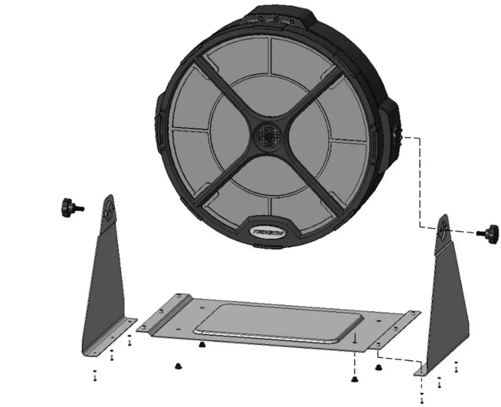 POWERMATIC PM1250 Micro Dust Air Filtration System 04