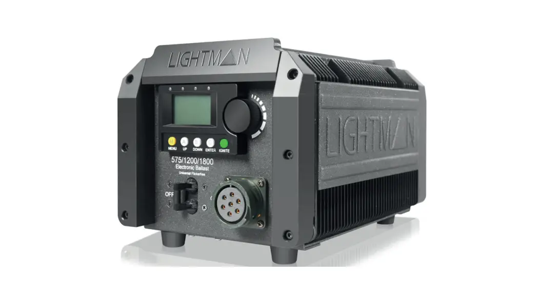 Lightstar Lightman 575 Electronic Ballast User Manual