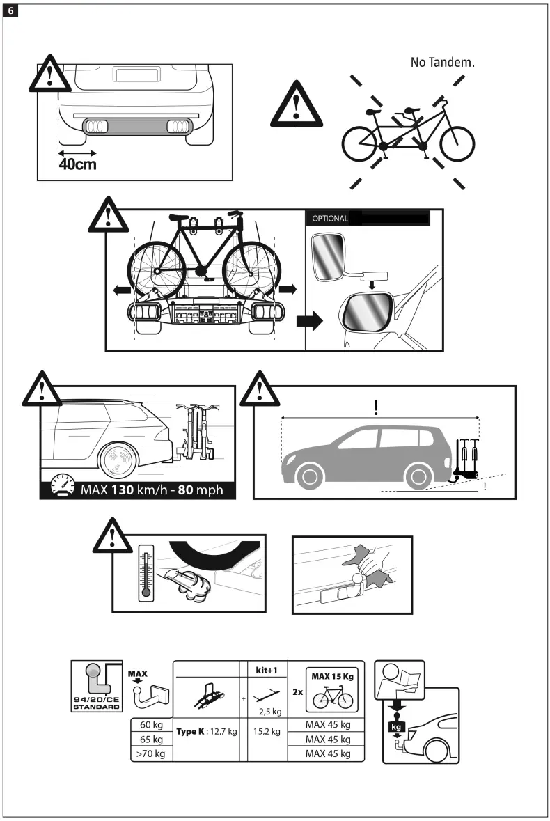 HAMRON 008231 Add On Kit Bike Carrier - FIG 4
