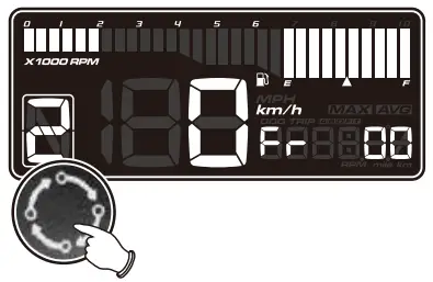 KOSO D2 Multifunction Meter - fig21