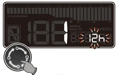 KOSO D2 Multifunction Meter - fig27