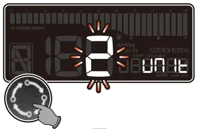 KOSO D2 Multifunction Meter - fig33