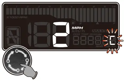 KOSO D2 Multifunction Meter - fig40
