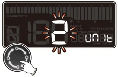 KOSO D2 Multifunction Meter - fig43