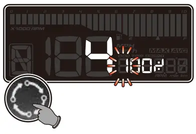 KOSO D2 Multifunction Meter - fig52