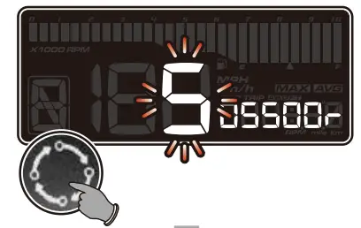KOSO D2 Multifunction Meter - fig55