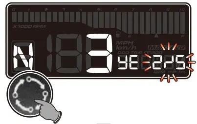 KOSO D2 Multifunction Meter - fig60