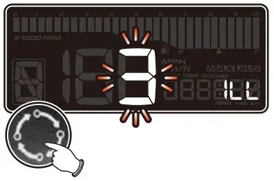 KOSO D2 Multifunction Meter - fig61