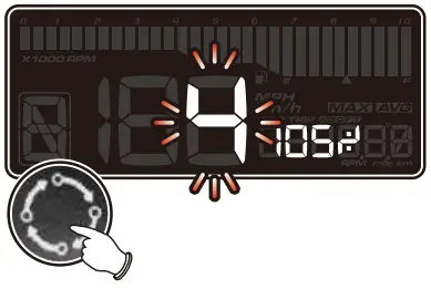 KOSO D2 Multifunction Meter - fig63