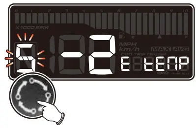 KOSO D2 Multifunction Meter - fig72