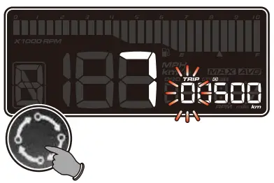 KOSO D2 Multifunction Meter - fig85