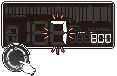 KOSO D2 Multifunction Meter - fig89
