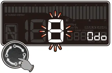 KOSO D2 Multifunction Meter - fig90