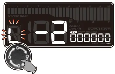 KOSO D2 Multifunction Meter - fig93