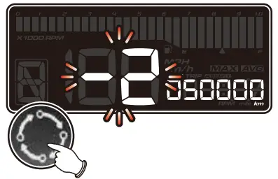 KOSO D2 Multifunction Meter - fig98